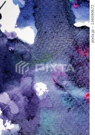 Vibrant colour ink splash rainbow paint background Vibrant colour ink splash rainbow paint background 136090672