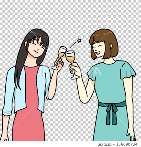 A young woman toast 136090734