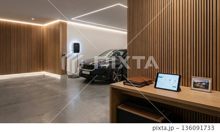 Property insurance for premium garage with electric vehicle 136091733