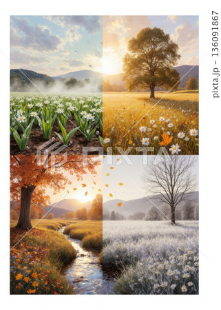 Crypto Market Cycle as Four Seasons in One Landscape Crypto Market Cycle as Four Seasons in One Landscape 136091867