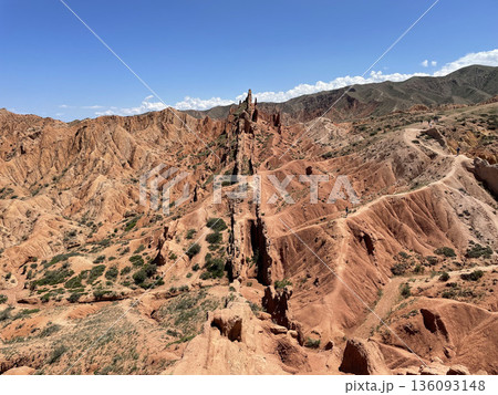 《キルギス》スカスカ渓谷 136093148