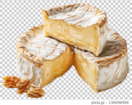 Camembert Cheese 136096998