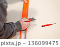 Precision Cutting with Utility Knife and Straight Edge 136099475