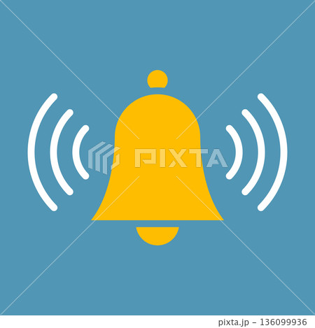 アラームのカラーアイコン 136099936