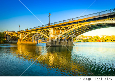Triana Bridge, Seville, Spain 136103125