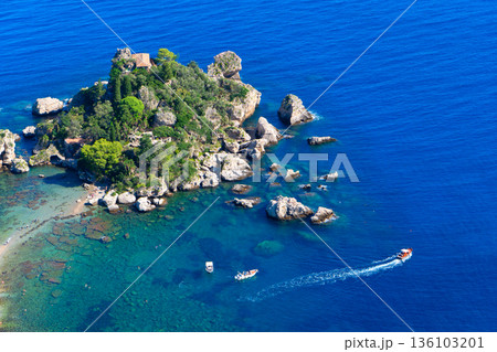 Taormina beach, Sicily Italy 136103201