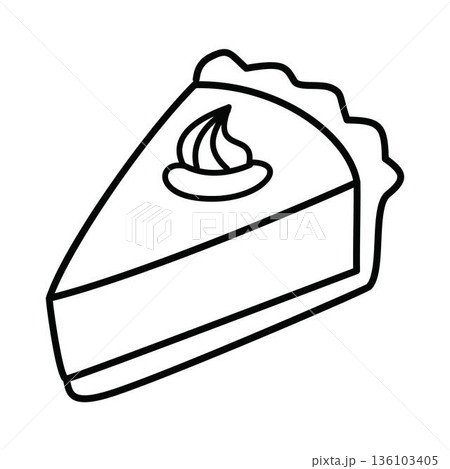 sliced pie cake, Pie Slice Icon, Food Dessert Graphic sliced pie cake, Pie Slice Icon, Food Dessert Graphic 136103405