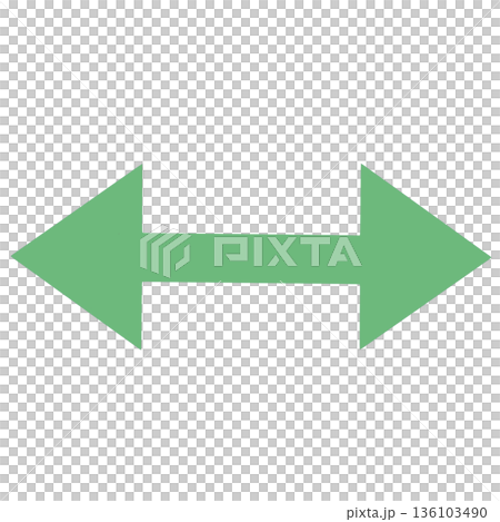 双方向矢印 136103490