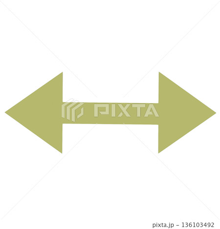 双方向矢印 136103492