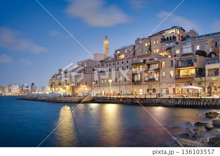 Jaffa and Blue Hour 136103557
