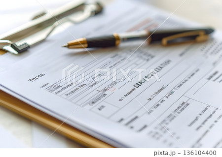 納品書とペンによる在庫確認 136104400