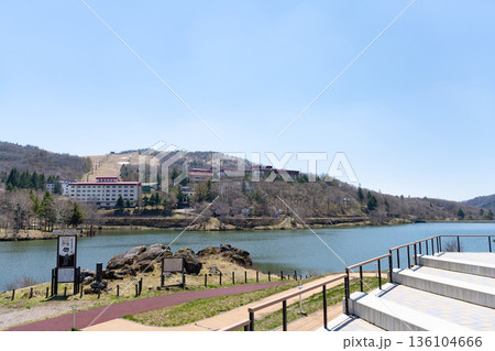 長野県茅野市　白樺湖 136104666