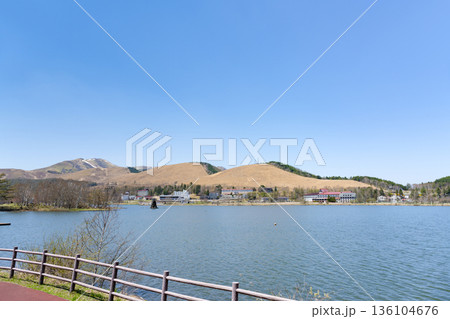長野県茅野市　白樺湖 136104676