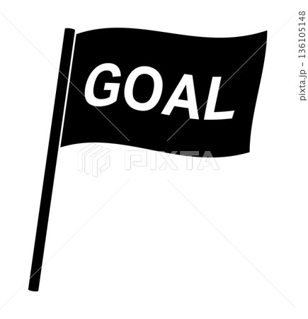 ゴールの旗 136105148
