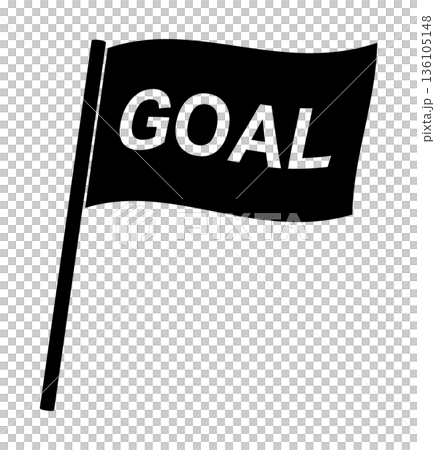 ゴールの旗 136105148
