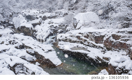 佐見川峡（冬） 136105936