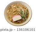 たぬきそば　切り抜き 136106101