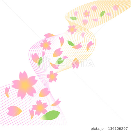 春のウェーブ 136106297