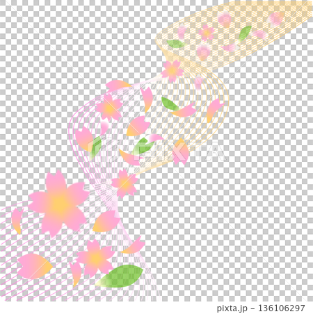 春のウェーブ 136106297