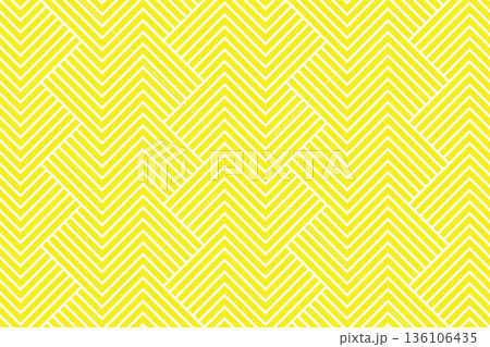 Abstract geometric pattern with stripes, lines. Seamless vector background. White and yellow ornament. Simple lattice graphic design Abstract geometric pattern with stripes, lines. Seamless vector background. White and yellow ornament. Simple lattice graphic design 136106435