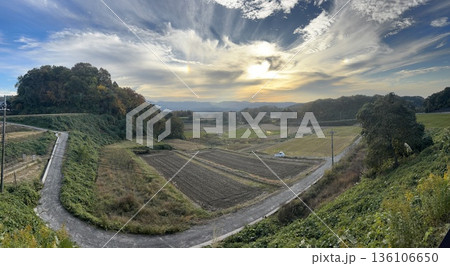 山村の風景(石川県金沢市) 136106650