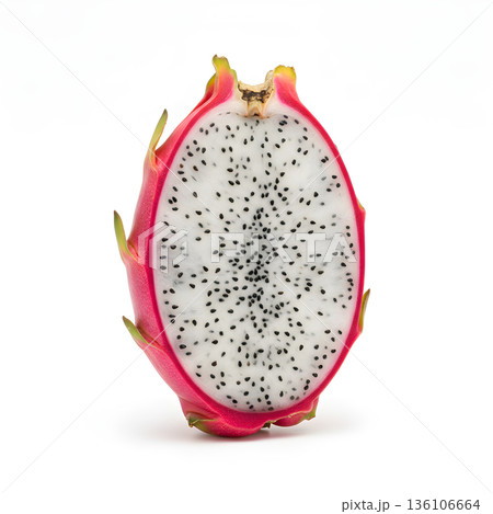 Dragon Fruit Long Half Section Standing Vertical 136106664