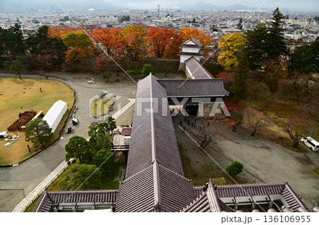 会津若松市 鶴ヶ城址公園 136106955