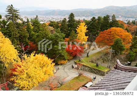 会津若松市 鶴ヶ城址公園 136106972