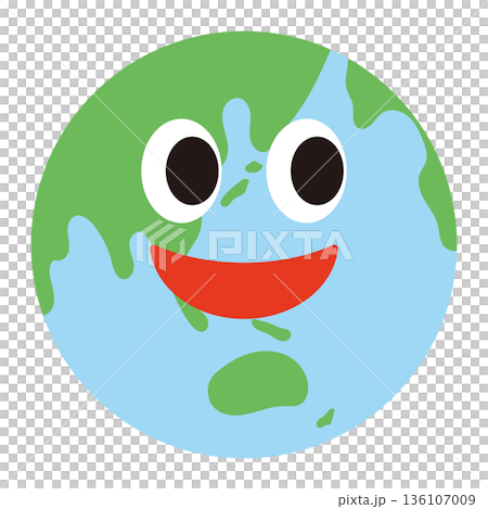 地球性格，微笑的地球 136107009