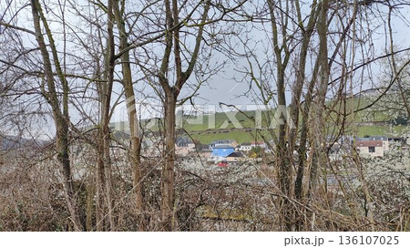 Wormeldange, Luxembourg - March 19 2023: Surrounding View of Wormeldange Wormeldange, Luxembourg - March 19 2023: Surrounding View of Wormeldange 136107025
