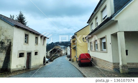 Luxembourg City, Luxembourg - March 19 2023: Surrounding View of Luxembourg City 136107074