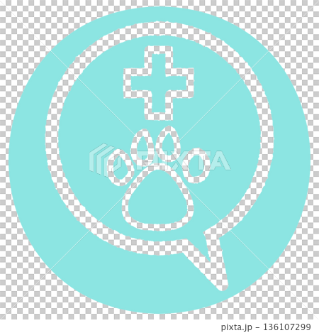 簡易獸醫診所插圖 3 - 薄荷綠 136107299