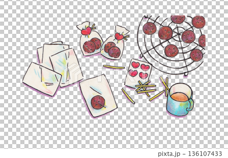 Valentine's Day Preparation Illustration 136107433