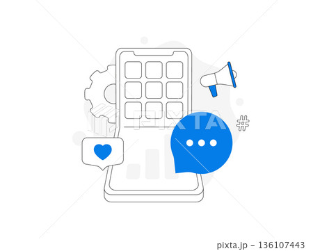 Foldable smartphone technology trends - rise of rollable screens innovation, tri-fold designs, creaseless displays, AI integration for multitasking, foldable phones market growth in 2026 illustration 136107443