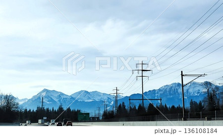 Interlaken, Switzerland - March 17 2023: Surrounding View of Mountanious Interlaken Interlaken, Switzerland - March 17 2023: Surrounding View of Mountanious Interlaken 136108184