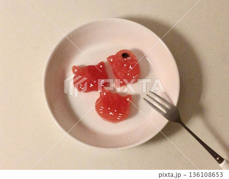 Cute jelly with playful shapes and bright colors, featuring smooth, shiny texture and fun designs that make it visually appealing and enjoyable as a sweet treat for all ages 136108653