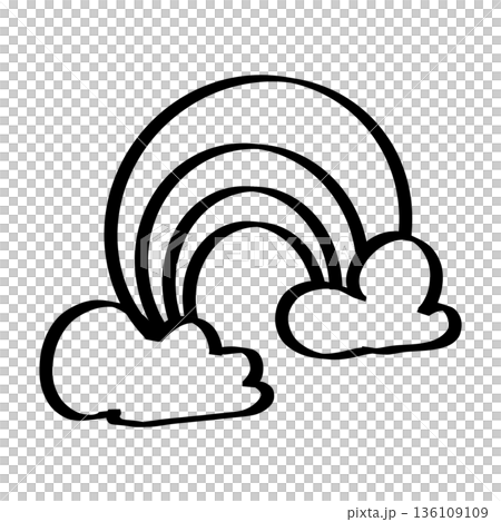 Summer outline cute tattoo decorations 136109109