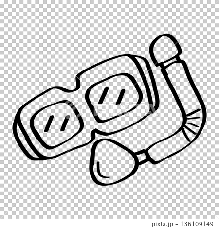 Summer outline cute decorations Summer outline cute decorations 136109149