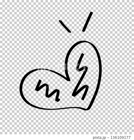 Summer outline cute decorations  136109177