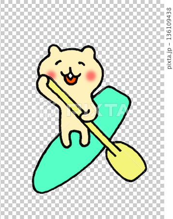 サップするりすのキャラクターのイラスト 136109438