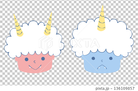 赤鬼と青鬼 136109857