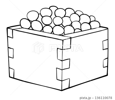枡に入った大豆 136110078
