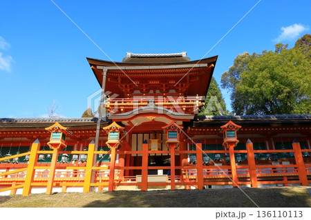 世界遺産 春日大社 中門・御廊 世界遺産 春日大社 中門・御廊 136110113