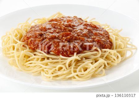 ミートソーススパゲッティ 136110317