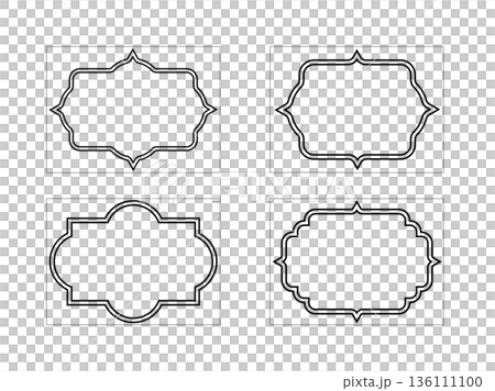 Oriental Frame Set 29 136111100
