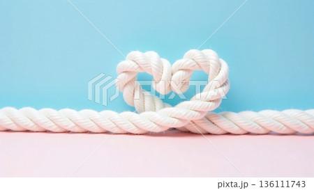 ハートの結び目 136111743