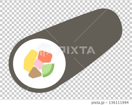 可愛的節分插畫_江本卷 136111994