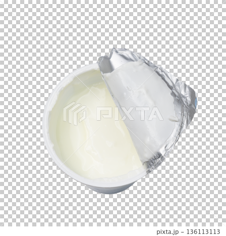 an open yogurt pot an open yogurt pot 136113113