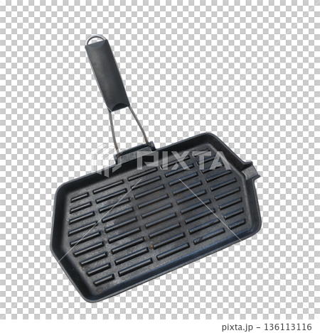a cast iron grill pan 136113116
