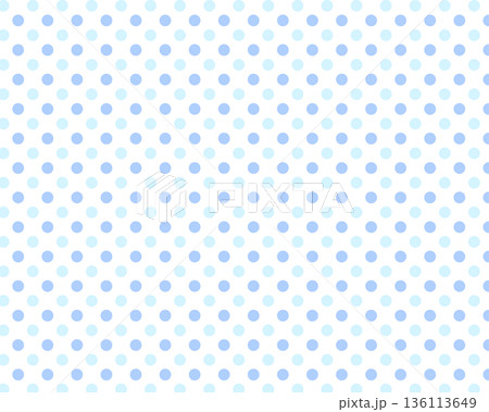 青い水玉模様のパターン背景 青い水玉模様のパターン背景 136113649